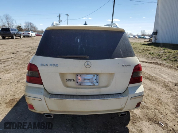 2010 Mercedes-Benz GLK 350 with VIN WDCGG8HB4AF289133, listed as a Copart auction lot 51351695 with 188,867 mi miles and Clean Title. Bid and sale history available at carsss.com. Image 6.