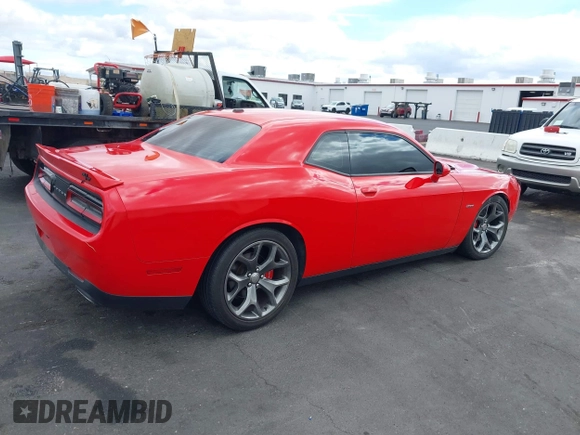 2015 Dodge Challenger R/T with VIN 2C3CDZAT3FH878268, listed as a IAAI auction lot 41756830 with 123,217 mi miles and . Bid and sale history available at DreamBid. Image 4.