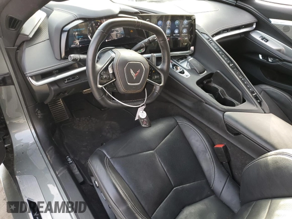2022 Chevrolet Corvette 2LT with VIN 1G1YB2D49N5109954, listed as a Copart auction lot 43973275 with 44,566 mi miles and Salvage Title. Bid and sale history available at carsss.com. Image 8.