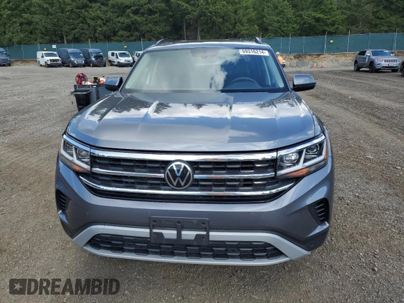 2022 Volkswagen Atlas SE with VIN 1V2KP2CA0NC522197, listed as a Copart auction lot 69316214 with 29,356 mi miles and Salvage title. Bid and sale history available at DreamBid. Image 5.