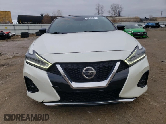 2019 Nissan Maxima SR with VIN 1N4AA6AV4KC376867, listed as a Copart auction lot 82721294 with 96,695 mi miles and Clean Title. Bid and sale history available at DreamBid. Image 5.