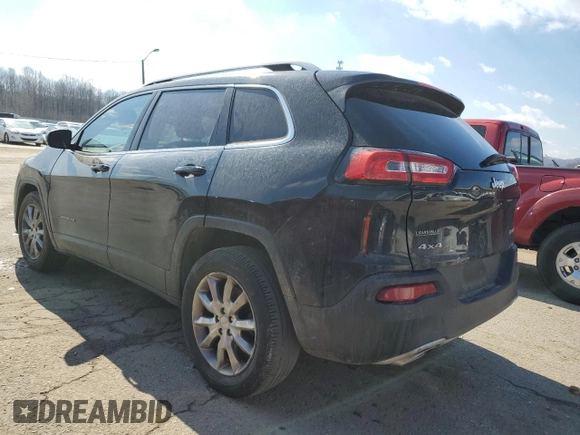 2018 Jeep Cherokee Limited with VIN 1C4PJMDX7JD587009, listed as a Copart auction lot 47013175 with 130,727 mi miles and Salvage Title. Bid and sale history available at carsss.com. Image 2.
