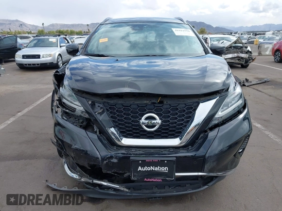 2021 Nissan Murano SV z VIN 5N1AZ2BJ0MC141713, wystawiony jako IAAI lot #41922556 z przebiegiem 77 092 mil mil oraz . Historia ofert i sprzedaży dostępna na DreamBid. Obrazek 13.