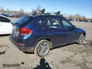 2015 BMW X1 xDrive35i with VIN WBAVM5C57FVV94724, listed as a Copart auction lot 46759315 with 97,532 mi miles and Salvage Title. Bid and sale history available at carsss.com. Image 3.