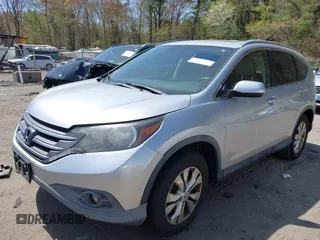 2012 Honda CR-V EX-L with VIN JHLRM4H75CC008752, listed as a IAAI auction lot 42150995 with 159,313 mi miles. Bid and sale history available at carsss.com. Image 2.