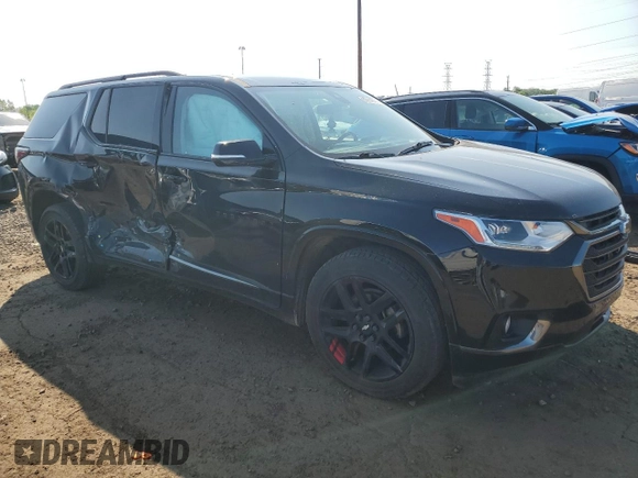 2019 Chevrolet Traverse Premier with VIN 1GNEVKKW3KJ270073, listed as a Copart auction lot 60314875 with 109,123 mi miles and Clean title. Bid and sale history available at DreamBid. Image 4.