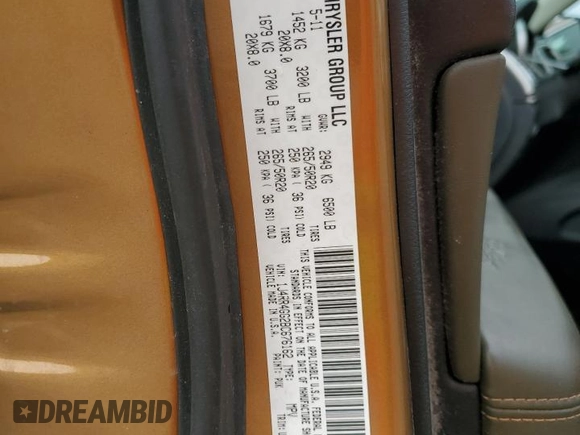2011 Jeep Grand Cherokee 70th Anniversary with VIN 1J4RR4GG2BC676162, listed as a Copart auction lot 46848245 with 183,760 mi miles and Salvage Title. Bid and sale history available at carsss.com. Image 15.