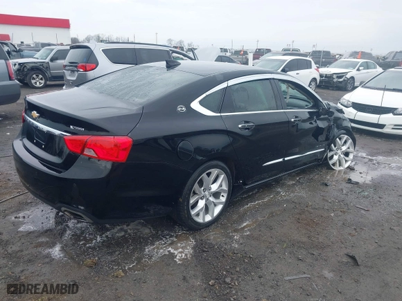 2020 Chevrolet Impala Premier with VIN 2G1105S34L9101117, listed as a IAAI auction lot 41578364 with 111,222 mi miles. Bid and sale history available at carsss.com. Image 4.