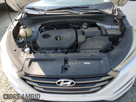 2016 Hyundai Tucson SE z VIN KM8J3CA49GU243481, wystawiony jako Copart lot #54656555 z przebiegiem 124 872 mil mil oraz Szkoda całkowita • Salvage title. Historia ofert i sprzedaży dostępna na DreamBid. Obrazek 12.