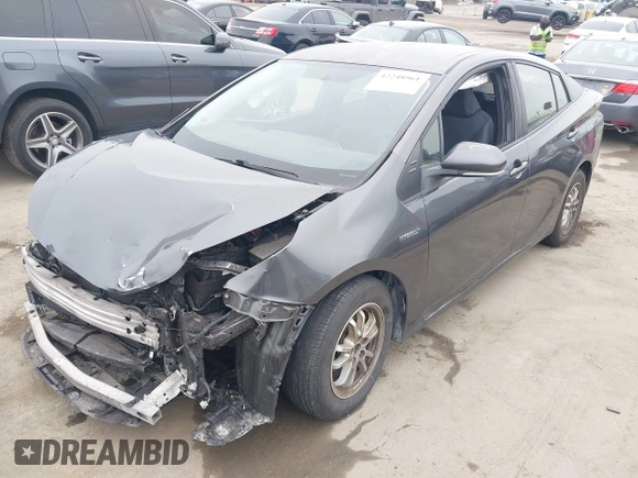 2016 Toyota Prius Two z VIN JTDKBRFU2G3508593, wystawiony jako IAAI lot #42248961 z przebiegiem 54 043 mil mil oraz . Historia ofert i sprzedaży dostępna na DreamBid. Obrazek 2.