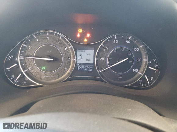 2014 Infiniti QX80 with VIN JN8AZ2NF8E9553831, listed as a Copart auction lot 48988275 with 181,656 mi miles and Salvage Title. Bid and sale history available at carsss.com. Image 9.
