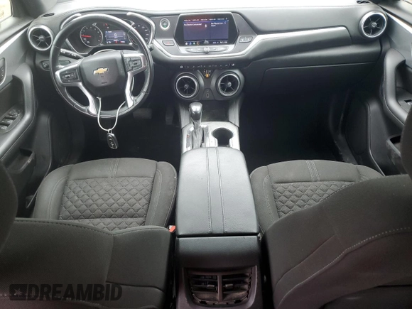 2019 Chevrolet Blazer with VIN 3GNKBBRAXKS659006, listed as a Copart auction lot 60274825 with 152,427 mi miles and Salvage title. Bid and sale history available at DreamBid. Image 8.