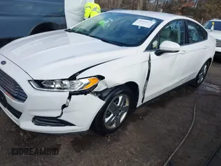 2013 Ford Fusion S with VIN 3FA6P0G73DR160667, listed as a IAAI auction lot 40964633 with 130,487 mi miles. Bid and sale history available at carsss.com. Image 2.