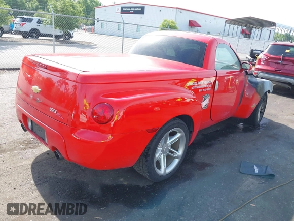 2003 Chevrolet SSR LS with VIN 1GCES14P33B100714, listed as a IAAI auction lot 42093621 with Not Provided miles and . Bid and sale history available at DreamBid. Image 4.