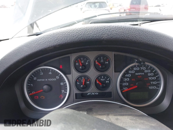 2004 Ford F-150 XLT with VIN 1FTPX14514NA15377, listed as a IAAI auction lot 42234095 with 129,075 mi miles and . Bid and sale history available at DreamBid. Image 7.