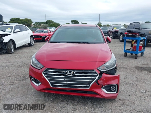 2019 Hyundai Accent SE with VIN 3KPC24A35KE065900, listed as a IAAI auction lot 41409803 with 33,917 mi miles. Bid and sale history available at carsss.com. Image 12.