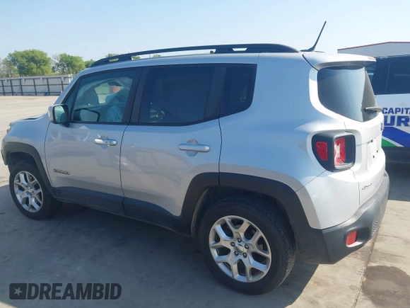 2017 Jeep Renegade Altitude with VIN ZACCJBBB6HPF33125, listed as a IAAI auction lot 41866729 with 53,867 mi miles. Bid and sale history available at carsss.com. Image 15.