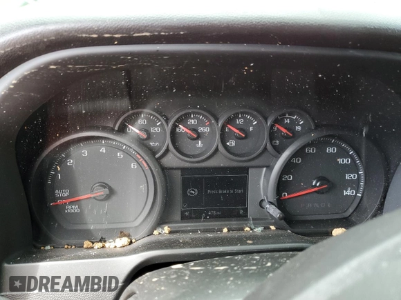 2024 Chevrolet Silverado 1500 Custom with VIN 1GCPDBEK1RZ294848, listed as a Copart auction lot 42704255 with 478 mi miles and Salvage Title. Bid and sale history available at DreamBid. Image 9.