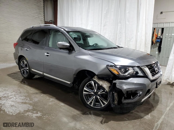 2017 Nissan Pathfinder SL with VIN 5N1DR2MM3HC696570, listed as a Copart auction lot 50910305 with NaN miles and Salvage Title. Bid and sale history available at carsss.com. Image 4.
