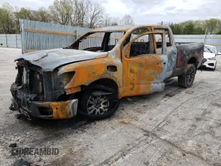 2016 Nissan Titan Platinum Reserve with VIN 1N6BA1F44GN508262, listed as a Copart auction lot 54571155 with Not provided miles and Non repairable. Bid and sale history available at DreamBid. Image 1.