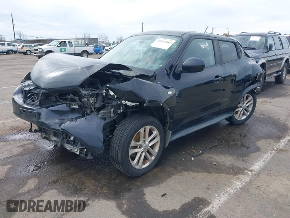 2013 Nissan Juke NISMO with VIN JN8AF5MV9DT206156, listed as a IAAI auction lot 41647489 with 159,114 mi miles. Bid and sale history available at carsss.com. Image 18.