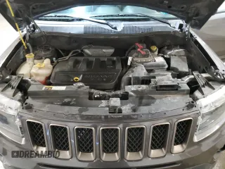 2017 Jeep Compass Sport with VIN 1C4NJCBB4HD119614, listed as a Copart auction lot 50194175 with 124,084 mi miles and Clean Title. Bid and sale history available at carsss.com. Image 12.