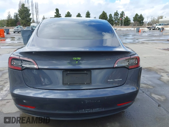 2022 Tesla Model 3 Long Range with VIN 5YJ3E1EB0NF259904, listed as a IAAI auction lot 41826642 with 42,272 mi miles and . Bid and sale history available at DreamBid. Image 16.
