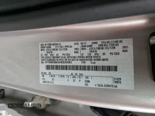 2017 Ford F-350 Platinum z VIN 1FT8W3B63HEE93093, wystawiony jako Copart lot #46731053 z przebiegiem Nie podano mil oraz . Historia ofert i sprzedaży dostępna na DreamBid. Obrazek 12.