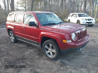 2017 Jeep Patriot High Altitude with VIN 1C4NJPFA5HD166689, listed as a IAAI auction lot 41768927 with 74,592 mi miles and . Bid and sale history available at carsss.com. Image 1.