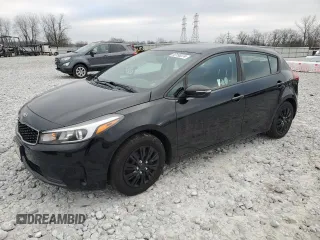 2018 Kia Forte5 LX with VIN KNAFK5A89J5773363, listed as a Copart auction lot 83158374 with 37,331 mi miles and Salvage Title. Bid and sale history available at carsss.com. Image 1.