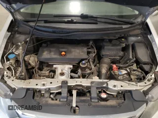 2012 Honda Civic EX with VIN 19XFB2F86CE001842, listed as a Copart auction lot 55585725 with 204,350 mi miles and Salvage Title. Bid and sale history available at DreamBid. Image 11.