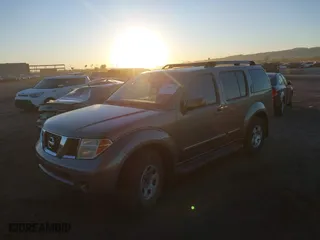 2006 Nissan Pathfinder SE with VIN 5N1AR18U96C642498, listed as a IAAI auction lot 41609920 with 170,256 mi miles. Bid and sale history available at carsss.com. Image 2.