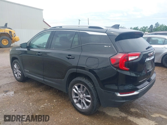 2024 GMC Terrain SLT with VIN 3GKALVEG3RL147562, listed as a IAAI auction lot 42106122 with 48,989 mi miles and . Bid and sale history available at carsss.com. Image 3.
