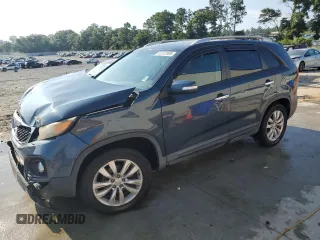 2011 Kia Sorento EX with VIN 5XYKU4A1XBG030583, listed as a Copart auction lot 61373105 with 133,700 mi miles and Salvage title. Bid and sale history available at DreamBid. Image 1.