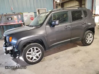 2017 Jeep Renegade Altitude with VIN ZACCJBBB3HPG41878, listed as a Copart auction lot 89330915 with 105,123 mi miles and Salvage Title. Bid and sale history available at carsss.com. Image 1.