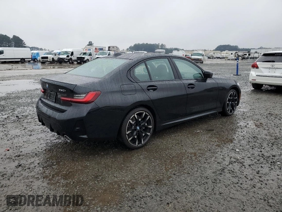 2025 BMW 3 Series 330i xDrive with VIN 3MW89CW02S8F06050, listed as a Copart auction lot 41817495 with 1,709 mi miles and Salvage Title. Bid and sale history available at carsss.com. Image 3.