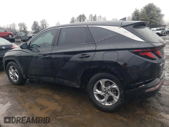 2022 Hyundai Tucson SE with VIN 5NMJA3AE6NH005093, listed as a Copart auction lot 44211485 with 95,726 mi miles and Salvage Title. Bid and sale history available at carsss.com. Image 2.