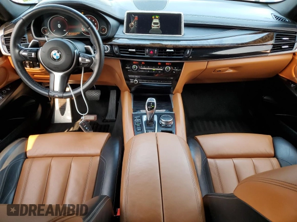 2015 BMW X6 xDrive35i with VIN 5UXKU2C54F0N76309, listed as a Copart auction lot 54869323 with 36,506 mi miles. Bid and sale history available at carsss.com. Image 8.