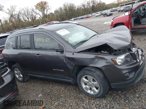 2016 Jeep Compass High Altitude Edition with VIN 1C4NJCEA6GD619825, listed as a IAAI auction lot 40775452 with 101,199 mi miles. Bid and sale history available at carsss.com. Image 13.