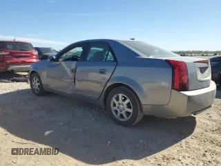2007 Cadillac CTS with VIN 1G6DP577070161443, listed as a Copart auction lot 81595664 with 129,464 mi miles and Salvage Title. Bid and sale history available at carsss.com. Image 2.