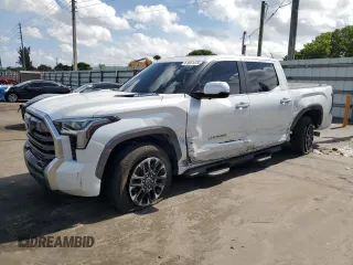 2024 Toyota Tundra Limited Hybrid with VIN 5TFJC5DBXRX069898, listed as a Copart auction lot 61661475 with 8,778 mi miles and Salvage title. Bid and sale history available at DreamBid. Image 1.