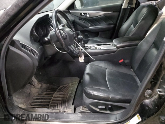 2015 Infiniti Q50 Premium with VIN JN1BV7AR5FM405808, listed as a Copart auction lot 46289625 with 110,441 mi miles and Salvage Title. Bid and sale history available at carsss.com. Image 7.