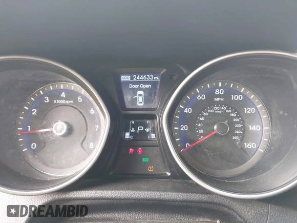2013 Hyundai Elantra with VIN KMHD35LE2DU026154, listed as a IAAI auction lot 42828258 with 244,633 mi miles and . Bid and sale history available at DreamBid. Image 7.