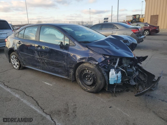 2023 Toyota Corolla LE with VIN 5YFB4MDE2PP079035, listed as a Copart auction lot 87417964 with 0 mi miles and Salvage Title. Bid and sale history available at carsss.com. Image 4.