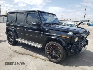 2020 Mercedes-Benz G 63 AMG with VIN W1NYC7HJ3LX365275, listed as a Copart auction lot 63799344 with 45,228 mi miles and Clean Title. Bid and sale history available at DreamBid. Image 4.