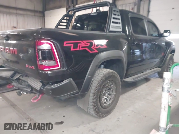 2021 Ram 1500 TRX with VIN 1C6SRFU92MN902580, listed as a IAAI auction lot 41256516 with 38,824 mi miles. Bid and sale history available at carsss.com. Image 4.