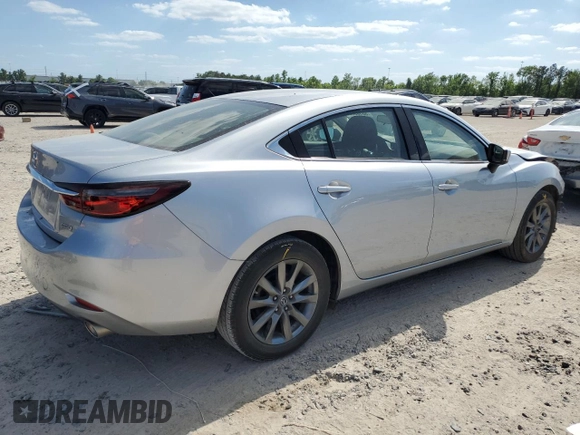 2018 Mazda Mazda6 Sport with VIN JM1GL1UM8J1333213, listed as a Copart auction lot 53103635 with 22,934 mi miles and Salvage Title. Bid and sale history available at carsss.com. Image 3.