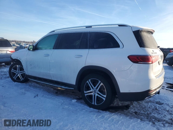 2020 Mercedes-Benz GLS 450 z VIN 4JGFF5KEXLA175302, wystawiony jako Copart lot #88140705 z przebiegiem 42 332 mil mil oraz Szkoda całkowita • Salvage title. Historia ofert i sprzedaży dostępna na DreamBid. Obrazek 2.