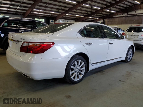 2011 Lexus LS 460 with VIN JTHCL5EF7B5009281, listed as a Copart auction lot 62846505 with 200,372 mi miles and Clean title. Bid and sale history available at DreamBid. Image 3.