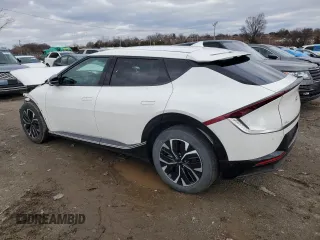 2024 Kia EV6 Wind with VIN KNDC3DLC6R5192221, listed as a Copart auction lot 47065825 with 12,887 mi miles and Non Repairable. Bid and sale history available at DreamBid. Image 2.